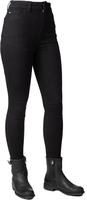 Bull-it Fury V Ladies Motorcycle Jeans,  black,  Size 46 for Women,  black,  Size 46 for Women