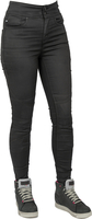 Bull-it Fury X Ladies Motorcycle Jeans,  black,  Size 40 for Women,  black,  Size 40 for Women