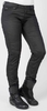 Bull-it SR6 Oilskin Ladies Motorcycle Jeans,  black,  Size 30 for Women,  black,  Size 30 for Women