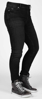 Bull-it Stone Ladies Motorcycle Jeans,  black,  Size 42 for Women,  black,  Size 42 for Women