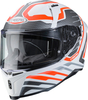 Caberg Avalon Forge Helmet,  white-orange,  Size 2XL,  white-orange,  Size 2XL