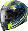 Caberg Avalon X Optic Helmet,  grey-yellow,  Size 2XL for Men