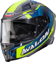 Caberg Avalon X Optic Helmet,  grey-yellow,  Size 2XL for Men