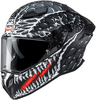 Caberg Drift Evo II Crok Helmet,  black-white-red,  Size L for Men