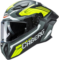 Caberg Drift Evo II Jamara Helmet,  black-grey-yellow,  Size 2XL for Men