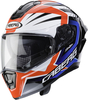 Caberg Drift Evo MR55 Helmet,  white-red-blue,  Size 2XL,  white-red-blue,  Size 2XL