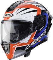 Caberg Drift Evo MR55 Helmet,  white-red-blue,  Size 2XL,  white-red-blue,  Size 2XL