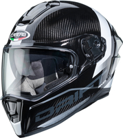 Caberg Drift Evo Sonic Carbon Helmet,  black-white,  Size L,  black-white,  Size L