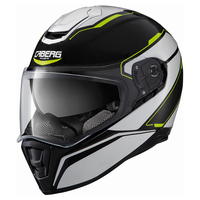 Caberg Drift Tour Helmet,  black-white-yellow,  Size 2XL,  black-white-yellow,  Size 2XL