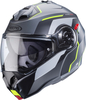 Caberg Duke Evo Move Helmet,  grey-yellow,  Size L for Men