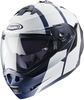 Caberg Duke II Impact Helmet,  white-blue,  Size S,  white-blue,  Size S