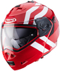 Caberg Duke II Superlegend Helmet,  white-red,  Size M,  white-red,  Size M