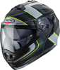 Caberg Duke II Tour Helmet,  black-grey-green,  Size XS,  black-grey-green,  Size XS