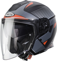 Caberg Flyon Rio Jet Helmet,  black-red,  Size M,  black-red,  Size M