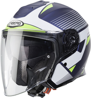 Caberg Flyon Rio Jet Helmet,  blue-yellow,  Size 2XL,  blue-yellow,  Size 2XL