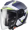 Caberg Flyon Rio Jet Helmet,  blue-yellow,  Size L,  blue-yellow,  Size L