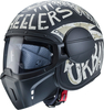 Caberg Ghost Nuke Jet Helmet,  black-grey,  Size L,  black-grey,  Size L