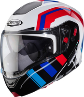 Caberg Horus X Road Helmet,  black-white-blue,  Size M for Men