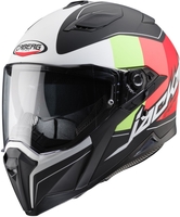 Caberg Jackal Imola Helmet,  black-white-red,  Size L,  black-white-red,  Size L