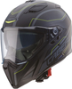 Caberg Jackal Supra Helmet,  black-green,  Size L,  black-green,  Size L