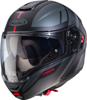 Caberg Levo X Manta Helmet,  black-grey-red,  Size 2XL