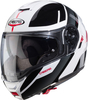 Caberg Levo X Manta Helmet,  grey-white-red,  Size S