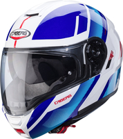 Caberg Levo X Manta Helmet,  white-red-blue,  Size 2XL for Men