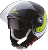 Caberg Riviera V3 Sway Jet Helmet,  black-green,  Size XL,  black-green,  Size XL
