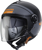 Caberg Riviera V4 Elite Jet Helmet,  black-orange,  Size L,  black-orange,  Size L