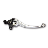 Clutch lever ZR 1100,  aluminium,  black-silver,  black-silver