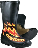 Daytona Speed Master GP II GP Motorcycle Boots,  black-red,  Size 41,  black-red,  Size 41