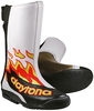 Daytona Speed Master GP II GP Motorcycle Boots,  black-white,  Size 47,  black-white,  Size 47