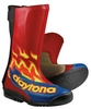 Daytona Speed Master GP II GP Motorcycle Boots,  red-blue,  Size 41,  red-blue,  Size 41