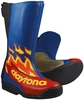 Daytona Speed Master GP II GP Motorcycle Boots,  red-blue,  Size 43,  red-blue,  Size 43