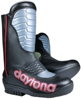 Daytona Speedway Evo SGP Motorcycle Boots,  black-red-silver,  Size 44,  black-red-silver,  Size 44