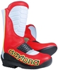 Daytona Speedway Evo SGP Motorcycle Boots,  black-white-red,  Size 42,  black-white-red,  Size 42