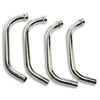 DELKEVIC Elbow,  stainless steel,  YAMAHA XJ 900,  94-,  silver,  silver