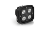 DENALI D4 LED Additional Lighting 10W - Single Light,  black,  black