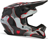 FOX V1 Atlas MIPS Youth Motocross Helmet,  black-grey-red,  Size S