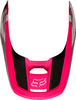 FOX V1 REVN Helmet Peak,  pink,  Size L for Men