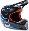 FOX V1 Toxsyk Motocross Helmet,  blue,  Size XS
