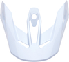 FOX V3 RS Solid Helmet Peak,  white,  Size L for Men