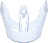 FOX V3 RS Solid Helmet Peak,  white,  Size M for Men