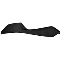 Frame cover right,  long for HONDA CBR 1000,  black-white-orange,  black-white-orange