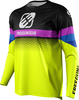 Freegun Devo Attack Motocross Jersey,  black-yellow,  Size 2XL,  black-yellow,  Size 2XL