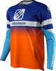 Freegun Devo Attack Motocross Jersey,  blue-orange,  Size M,  blue-orange,  Size M