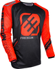 Freegun Devo College Jersey,  orange,  Size S,  orange,  Size S