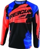 Freegun Devo Hero Kids Motocross Jersey,  black-blue-orange,  Size XL,  black-blue-orange,  Size XL