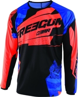Freegun Devo Hero Kids Motocross Jersey,  black-blue-orange,  Size XL,  black-blue-orange,  Size XL