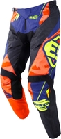 Freegun Devo Hero Kids Motocross Pants,  black-blue-yellow,  Size M,  black-blue-yellow,  Size M